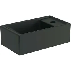 Ideal Standard Eurovit Plus Möbel-Handwaschbecken-Paket R0578Y8 Hamilton Eiche, 37x21x67cm, Hahnloch rechts