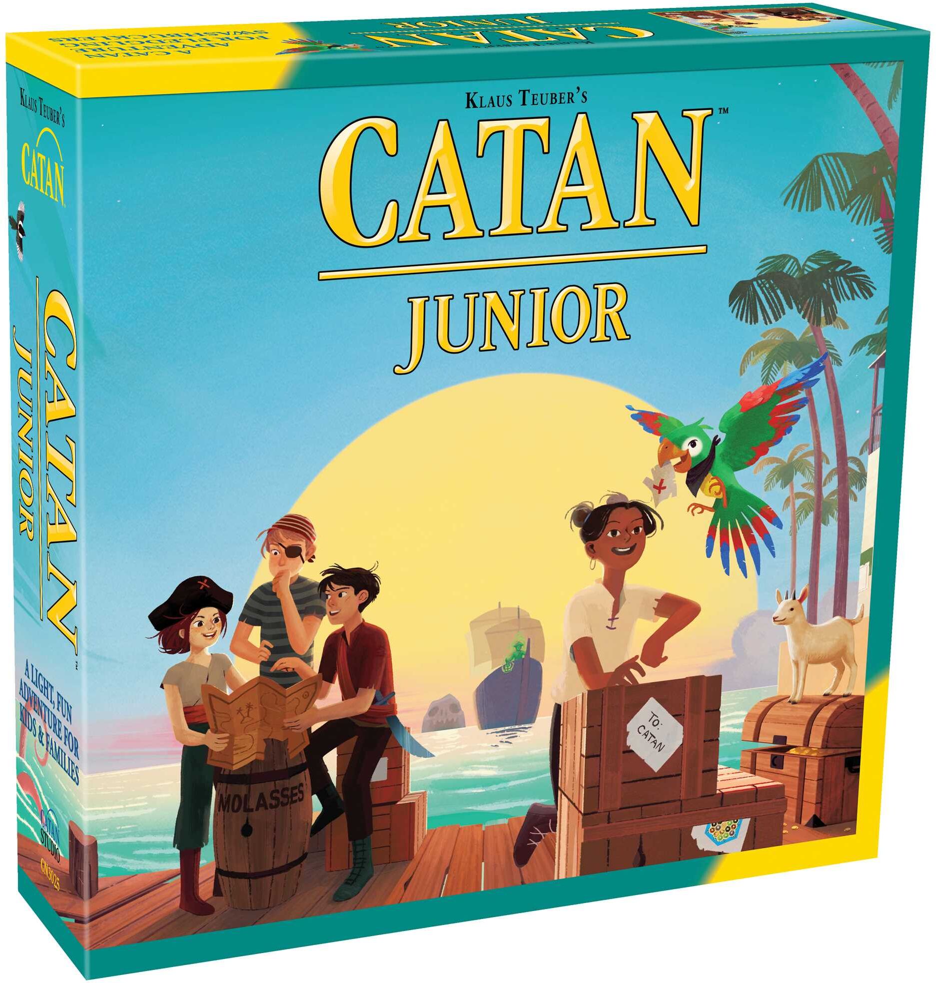 Catan Junior Board Game for Kids, Ages 6-9, Family Strategy Game by Lennies Toys
