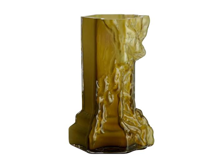 Kosta Boda Rocky Baroque Vase 35 cm Olive