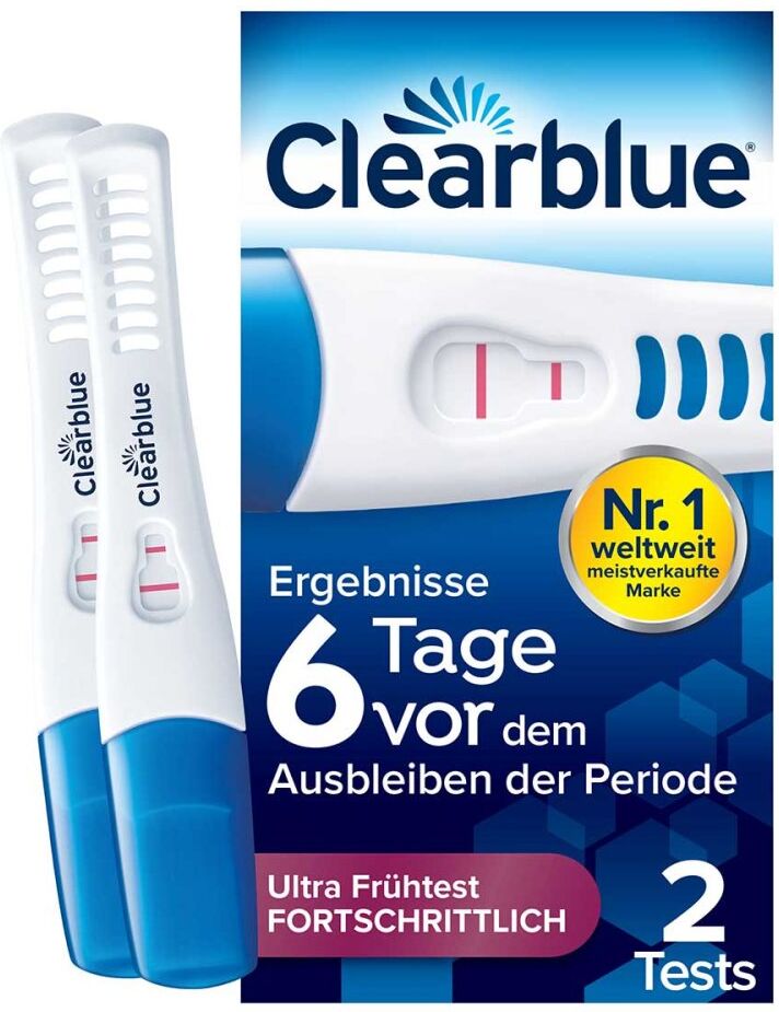 Clearblue Schwangerschaftstest 6 Tage Vorher 2 Hormone