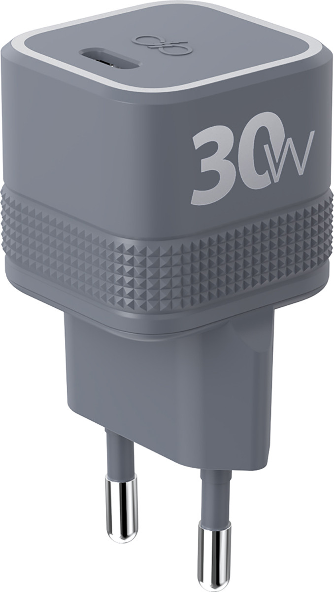 Force Power UltraGaN USB-C oplader 30W grijs