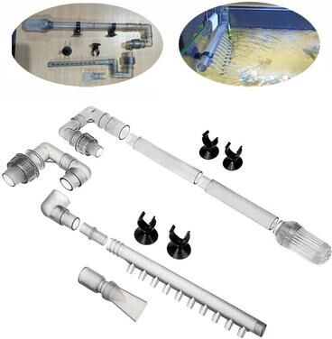 Happy Pet Pantry Aquarium Filter External Canister Parts: Water Inflow Outflow Tube Accessories 2