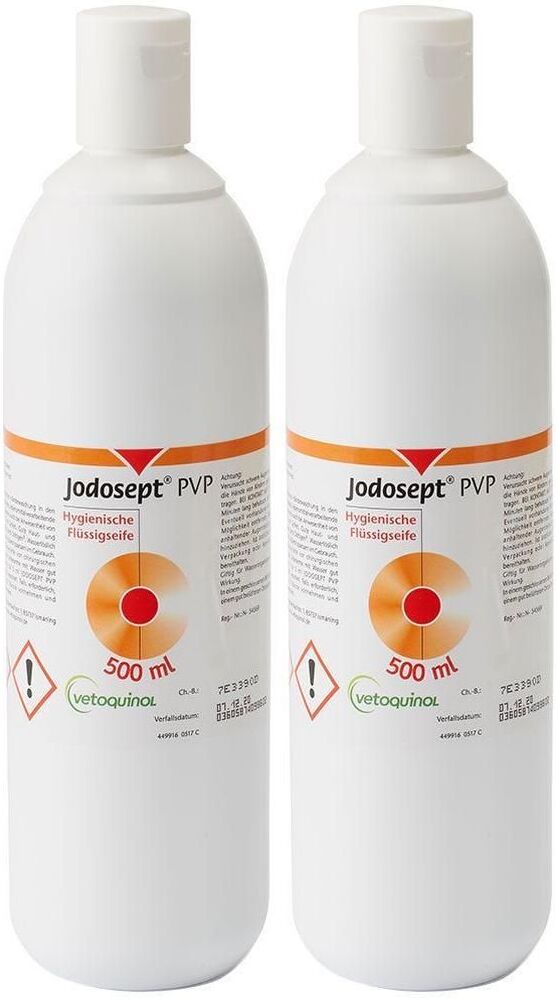 Jodosept PVP jodhaltige Flüssigseife x2 2x500 ml