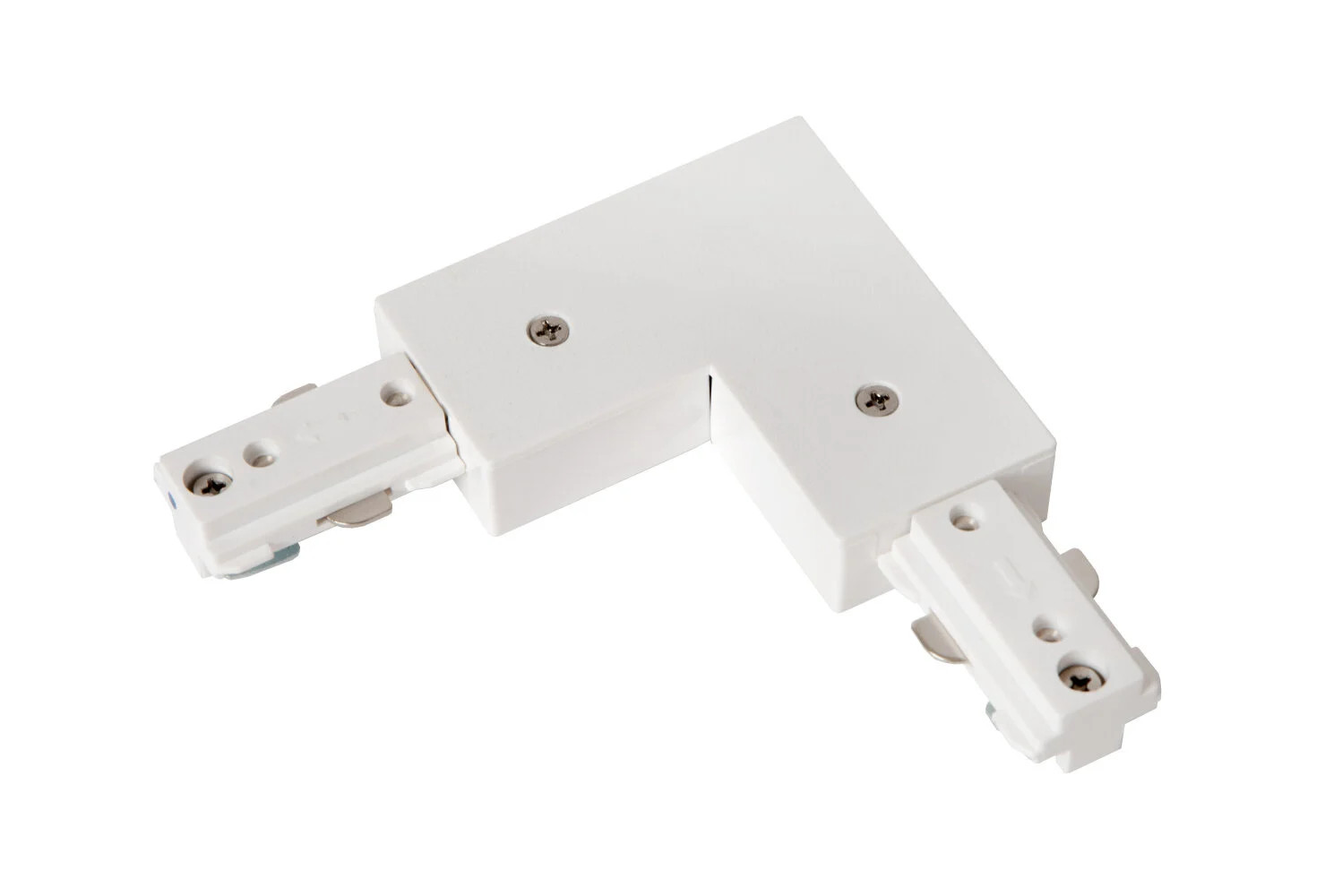 Lucide TRACK L-koppelstuk voor 1-fase railsysteem, rechts, wit