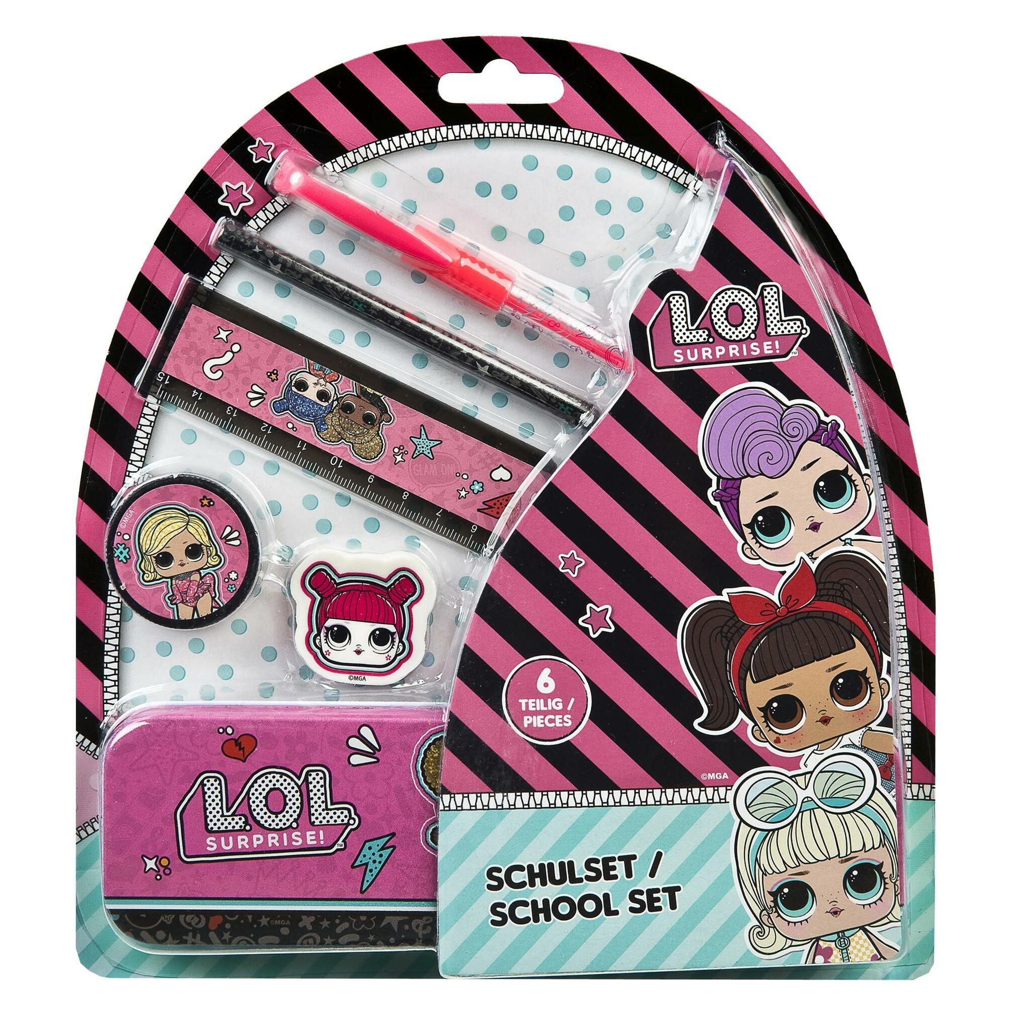 Undercover Schreibset LOL Surprise 6-teilig (1x) (LOLO6458)
