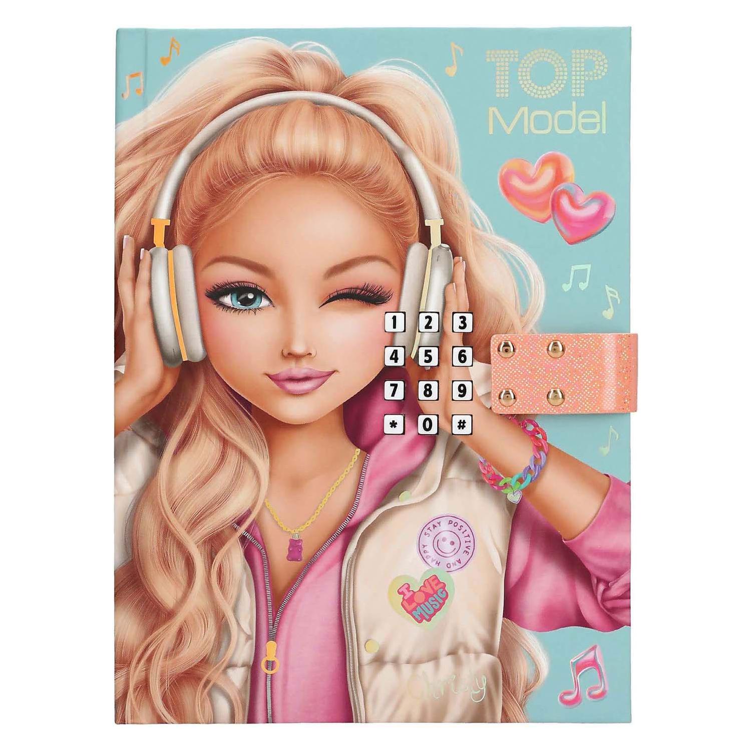 Top Model TOPModel-Tagebuch mit Code und Musik (70047440)