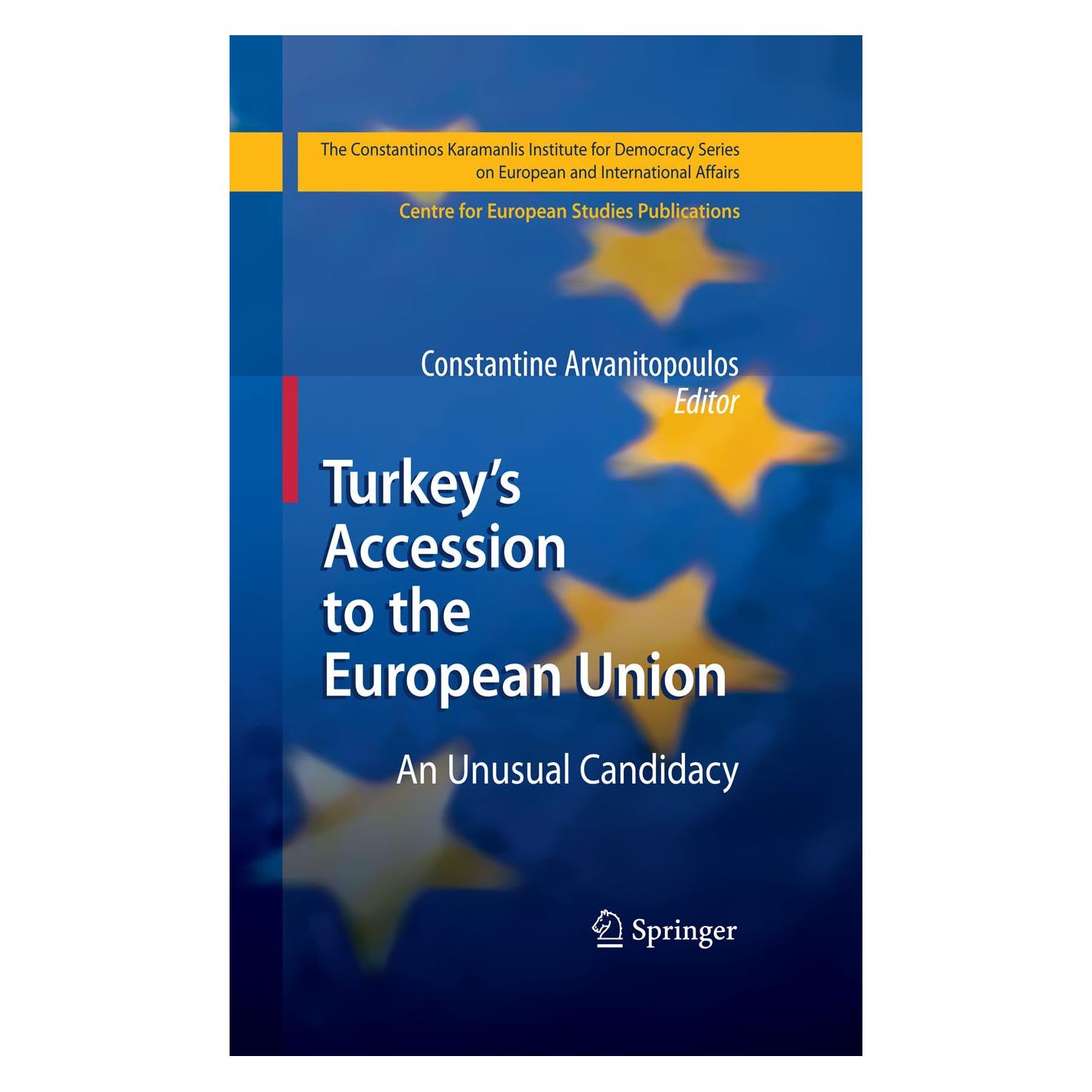 Springer Turkey's Accession to the European Union (Englisch, Hardcover, Constantine Arvanitopoulos) (9783540881964)