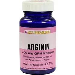 ARGININ 400 mg GPH Kapseln 60 St