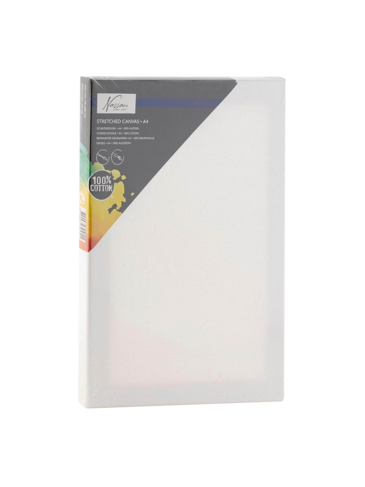 Nassau Canvas 21x29.7 cm A4 100% cotton