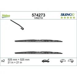 Scheibenwischer VALEO 574273 für Land Rover Discovery II