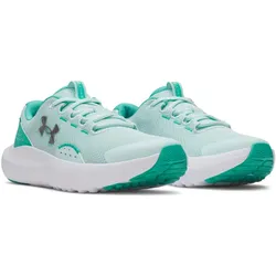 UNDER ARMOUR Surge 4 Laufschuhe Mädchen 703 - refresh mint/green mode/metallic silver 38