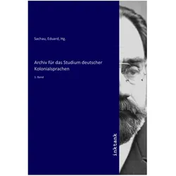Archiv für das Studium deutscher Kolonialsprachen, Fachbücher