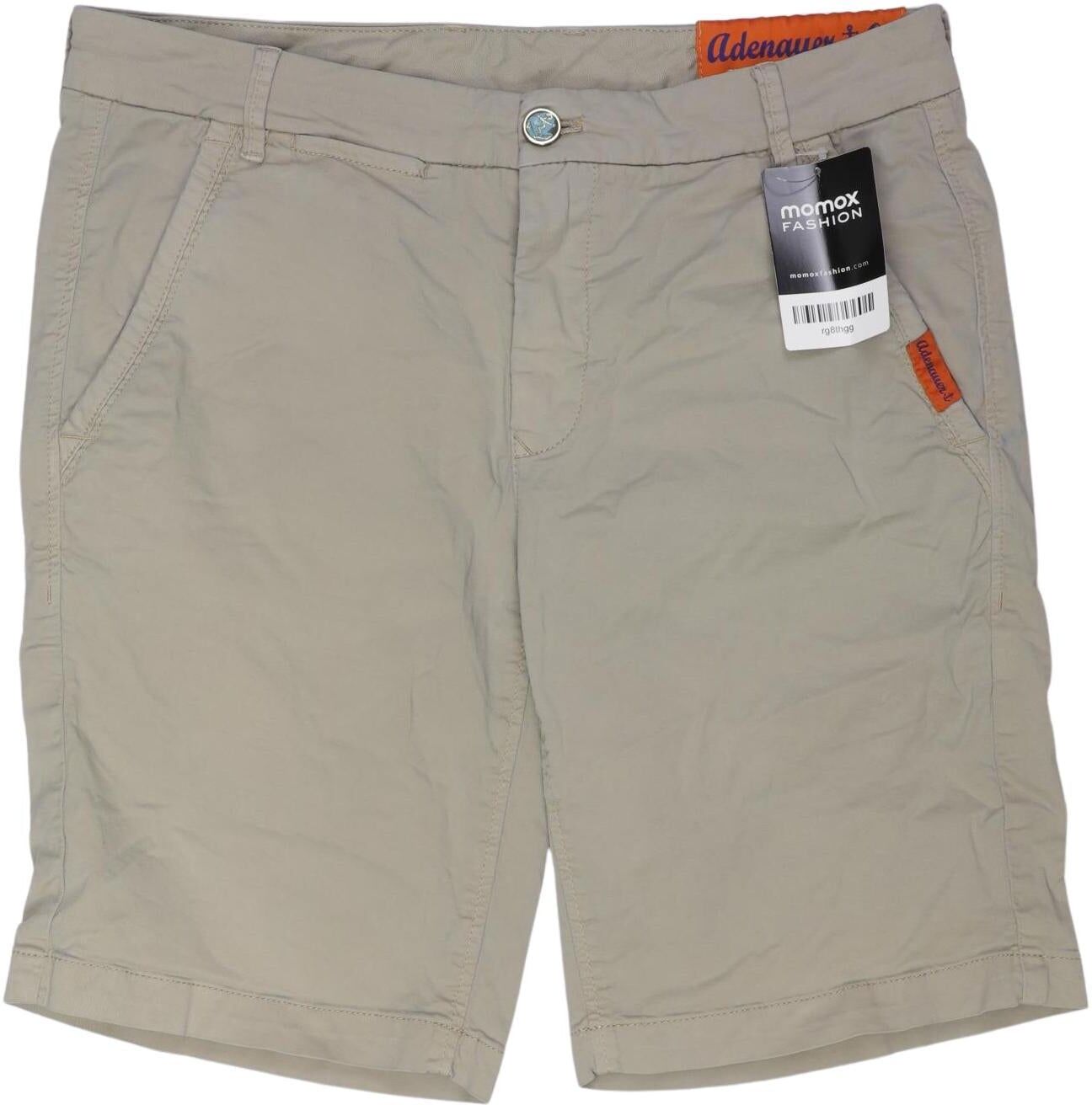 Adenauer & Co Herren Shorts, Beige, Gr. W29, Baumwolle / Elasthan - Second Hand