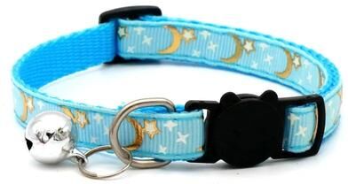 Inspire Essentials Cute Paw Print Breakaway Pet Collar For Cats & Small Dogs 2
