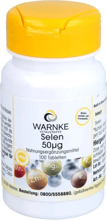 Selen 50 µg Tabletten 100 St