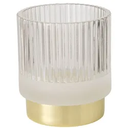 Windlicht Gloria 9cm weiß