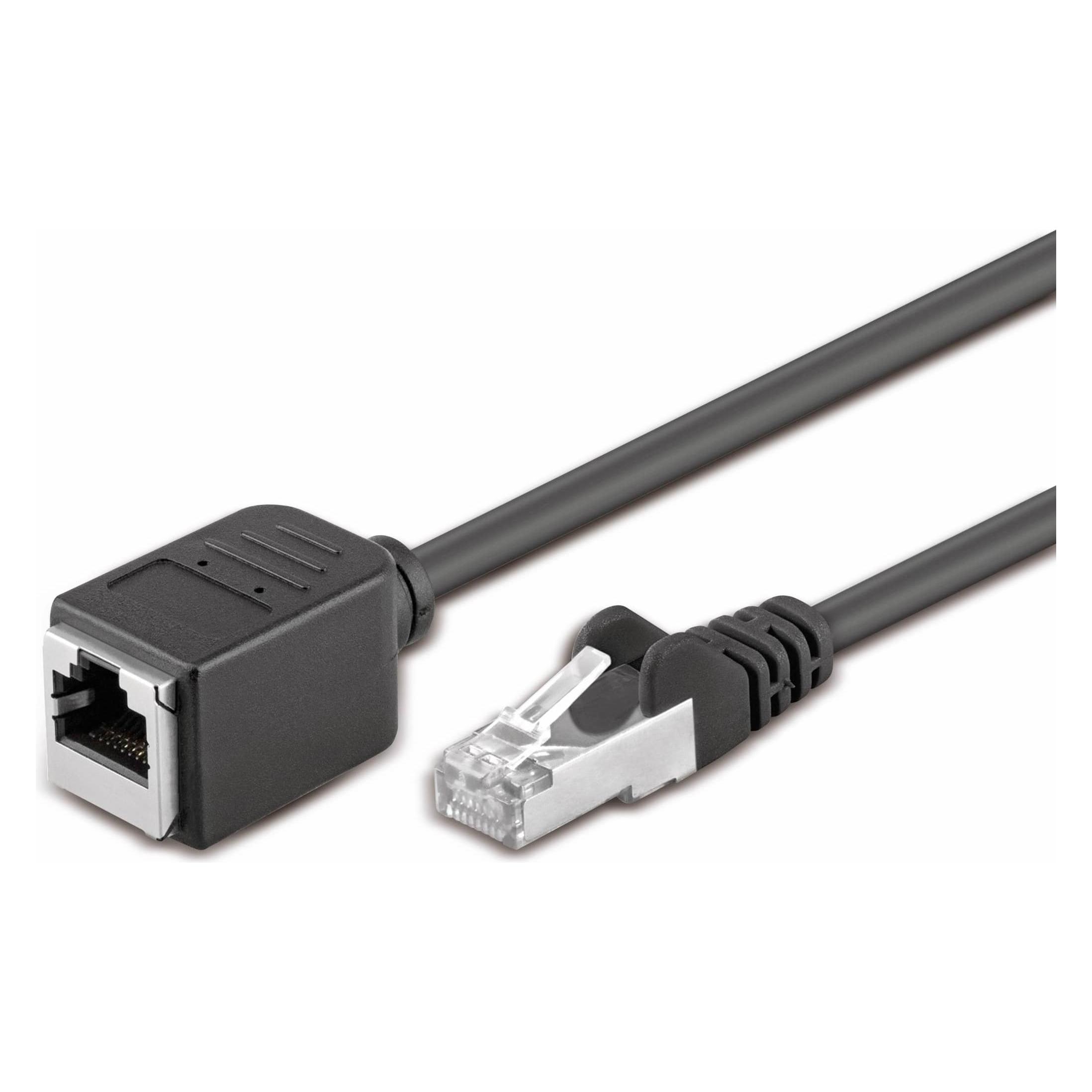 Goobay Netzwerkverlängerungskabel (F/UTP, CAT5e, 10 m) (91885)