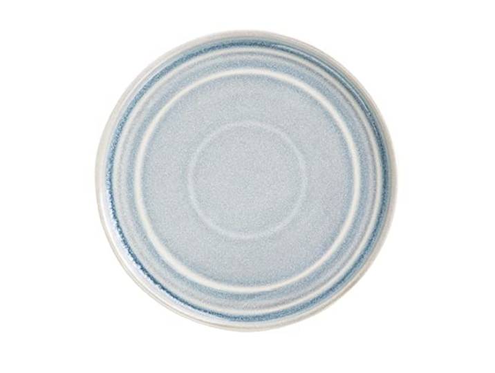 Olympia FB568 Cavolo Flacher Runder Teller, Eisblau, 22cm, 6 Stück
