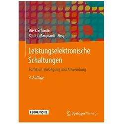 Leistungselektronische Schaltungen, Fachbücher von Dierk Schröder, Rainer Marquardt