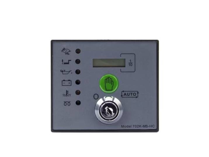 Generator-Controller-Panel Passend for DSE702AS 702KAS Manueller automatischer Start, Vorheizen, Überdrehzahlschutz, LED-Alarm, Aggregatteile