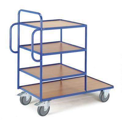 Kommissionierwagen mit 4 Etagen