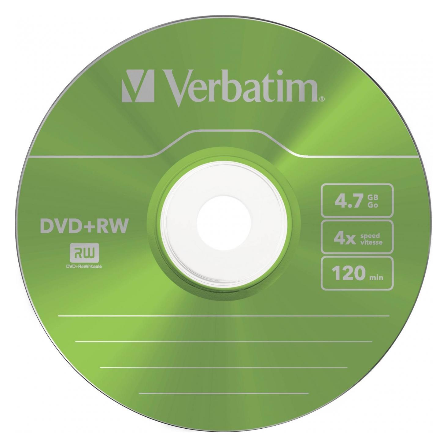 Verbatim DVD+R Colours - 5er Pack Slim Case (5x) (43297)