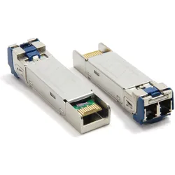 LevelOne MiniGBIC GVT-0301 SFP LX/LC Fiber SM 10km, Transceiver, Schwarz