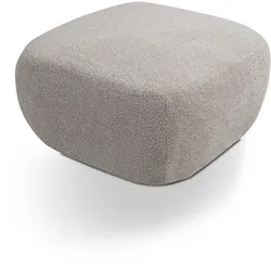 POLSTERHOCKER AMICO Modern Sitzhocker, Fußhocker Grau