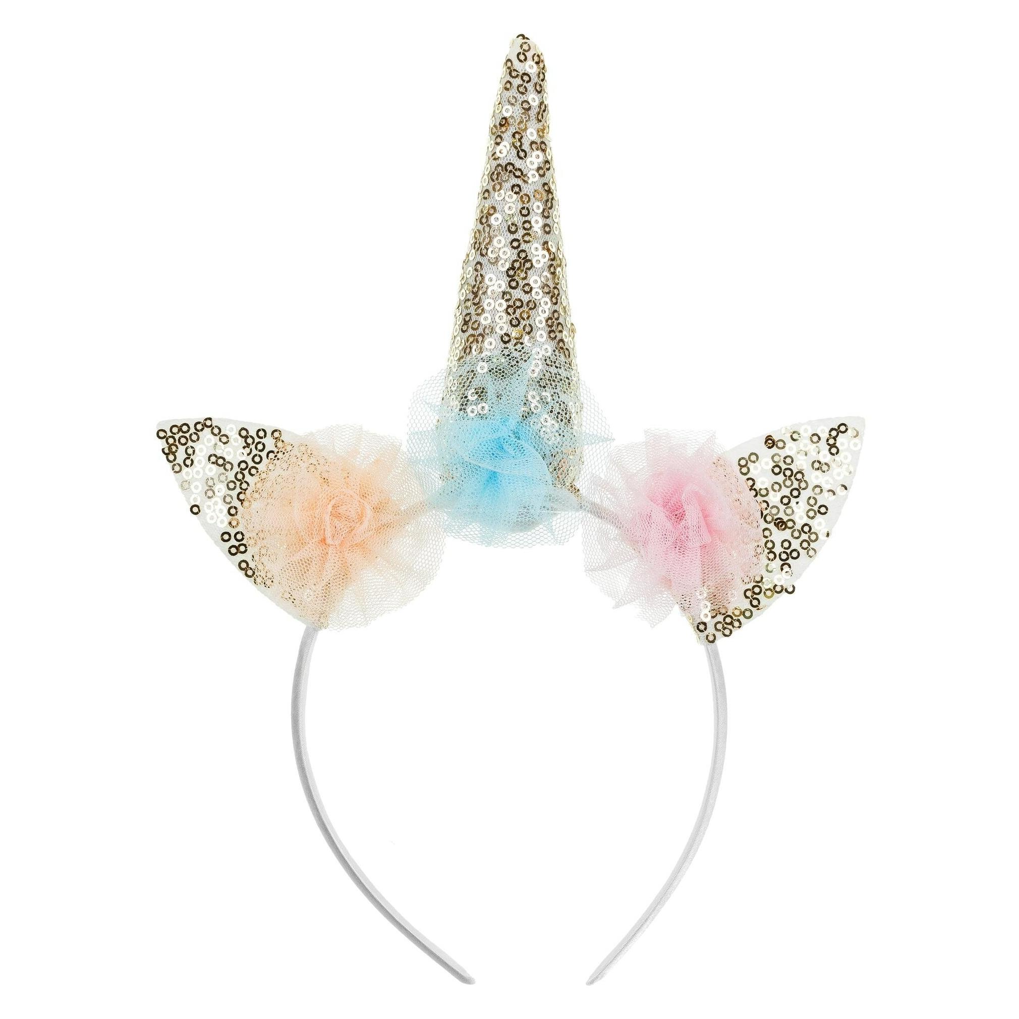 Partydeco Haarreif Einhorn 26.5 x 17.2 cm, farbig (OP21)