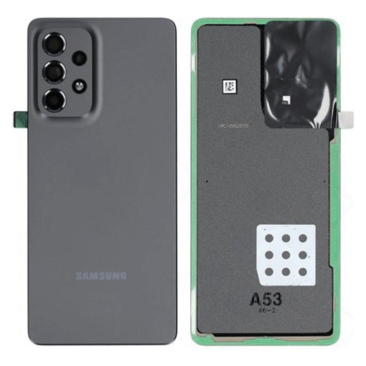 Samsung Battery Cover für A536B Galaxy A53 5G - awesome black (Samsung Galaxy A53 5G) (GH82-28017A)