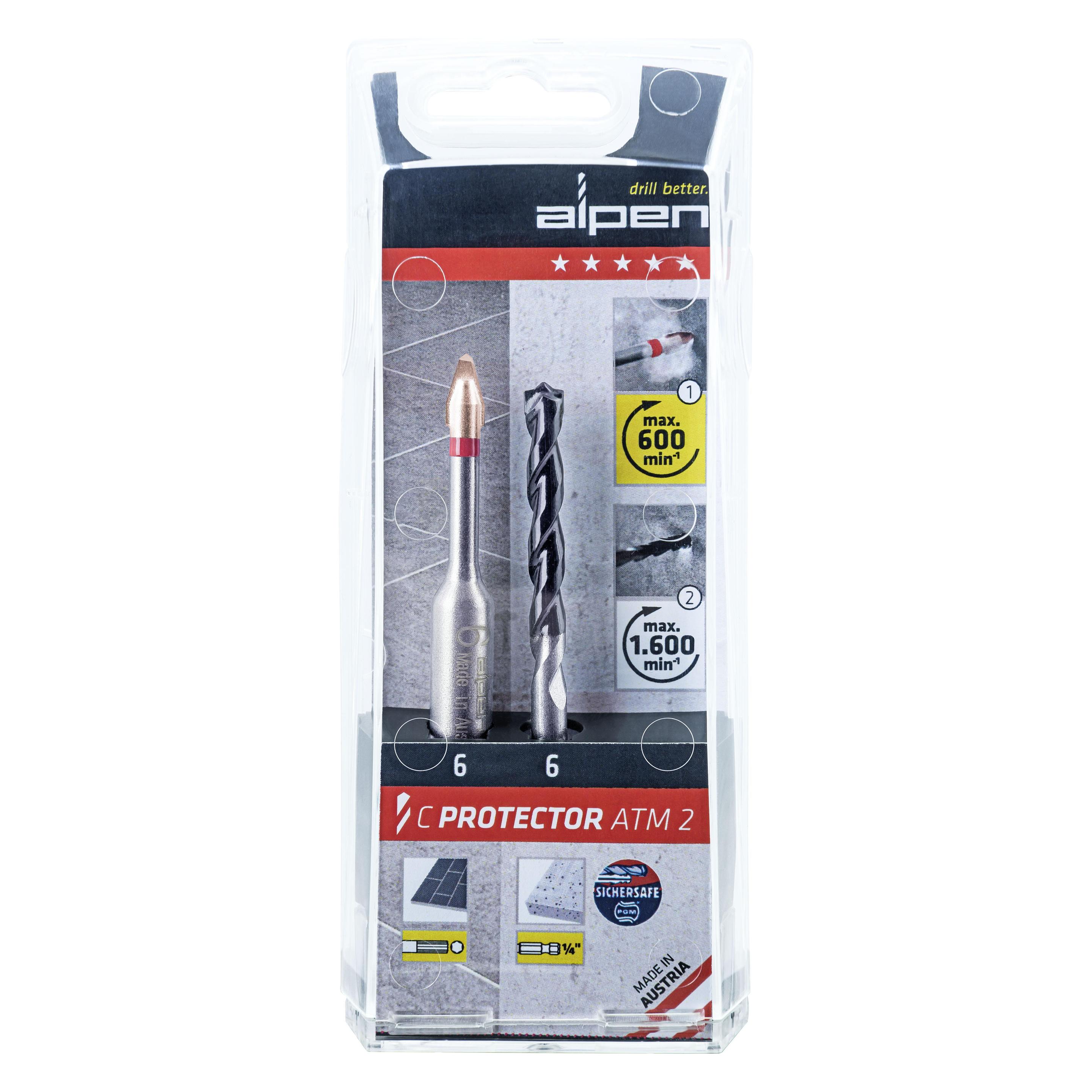 Alpen Betonbohrer (6 mm) (003030621 M1008-2074)