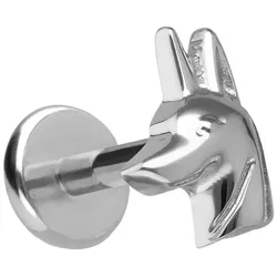 Titan Labret mit Push Fit ANUBIS KOPF