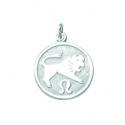 Sternzeichenanhänger ADELIA´S "Sternzeichen Anhänger Löwe 925 Silber", silber, Schmuckanhänger, Herren, Löwe, Silber 925 (Sterlingsilber), Silberanhänger Löwe