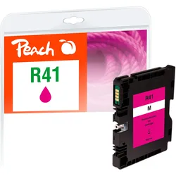 Peach Tintenpatrone magenta kompatibel zu Ricoh GC41M, 405763