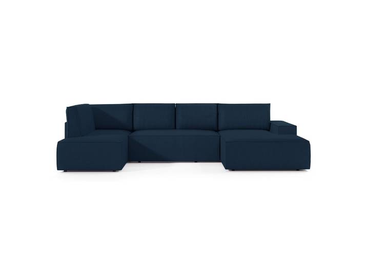 Ecksofa mit Schlaffunktion Farese New U-förmig mit Stauraum,