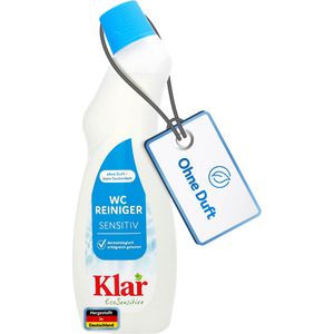 AlmaWin WC-Reiniger Sensitiv, flüssig, ohne Duft, Schräghalsflasche 750 ml
