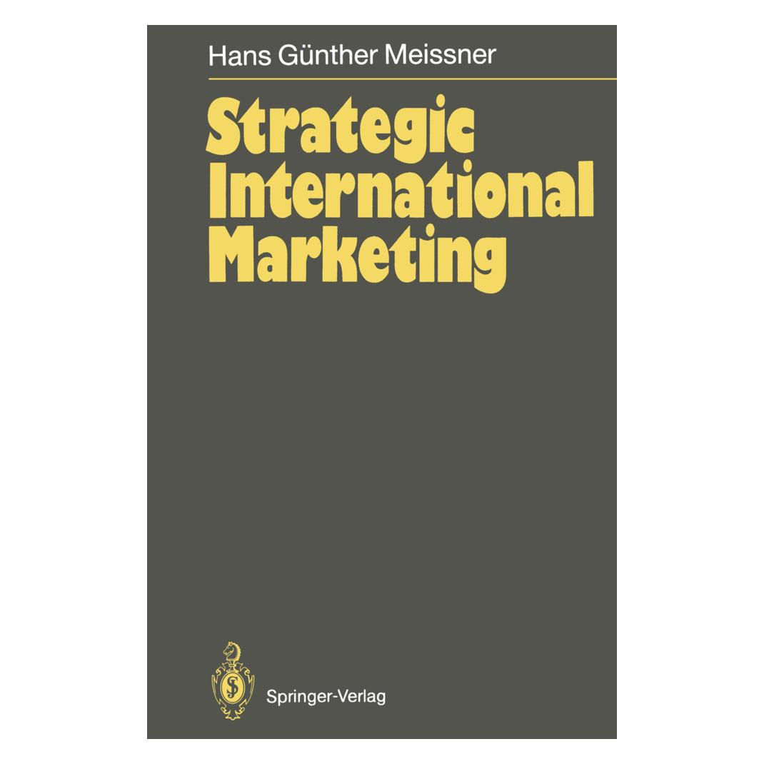 Springer Strategic International Marketing (Englisch, Softcover, Hans G. Meissner) (55507318)