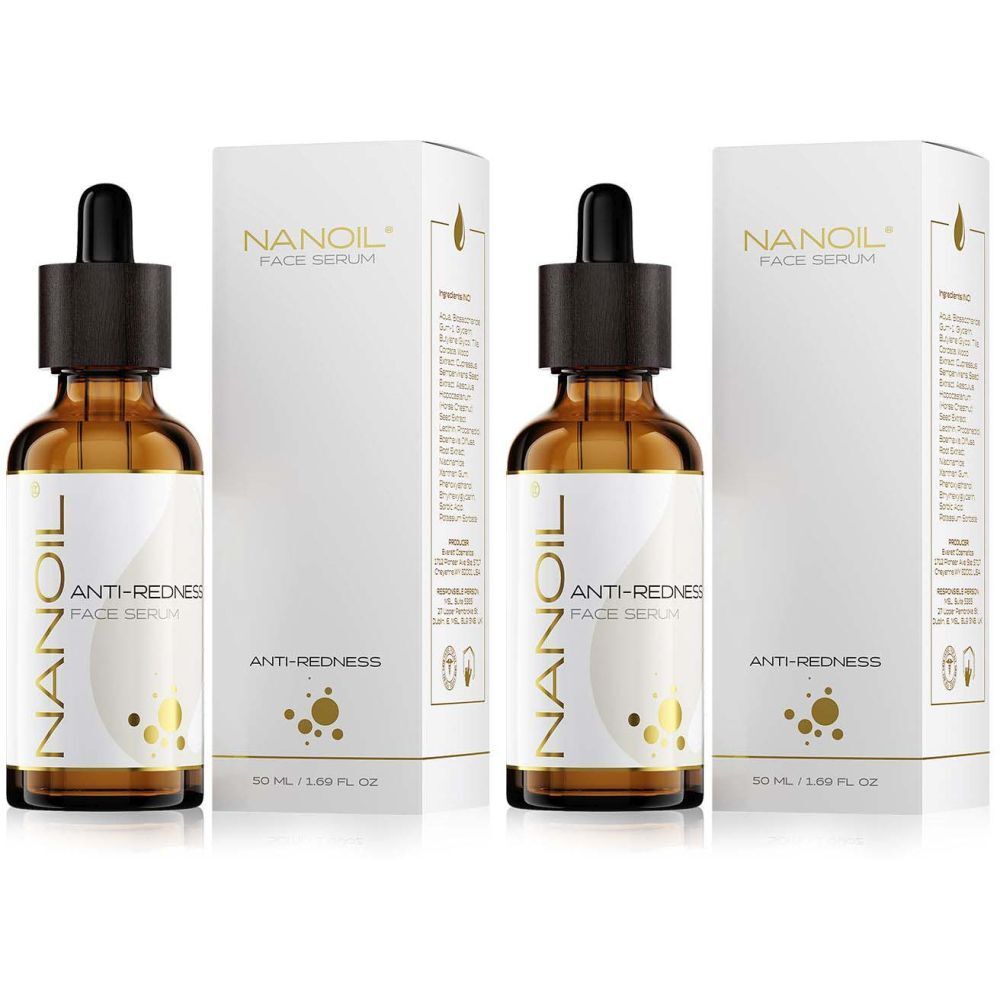 Nanoil Anti-Redness Face Serum x2 2x50 ml