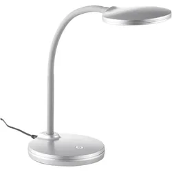 Nino Leuchten, Tischlampe, Carmen 52290102 silber LEDTischleuchte 3,2W (260 lm)