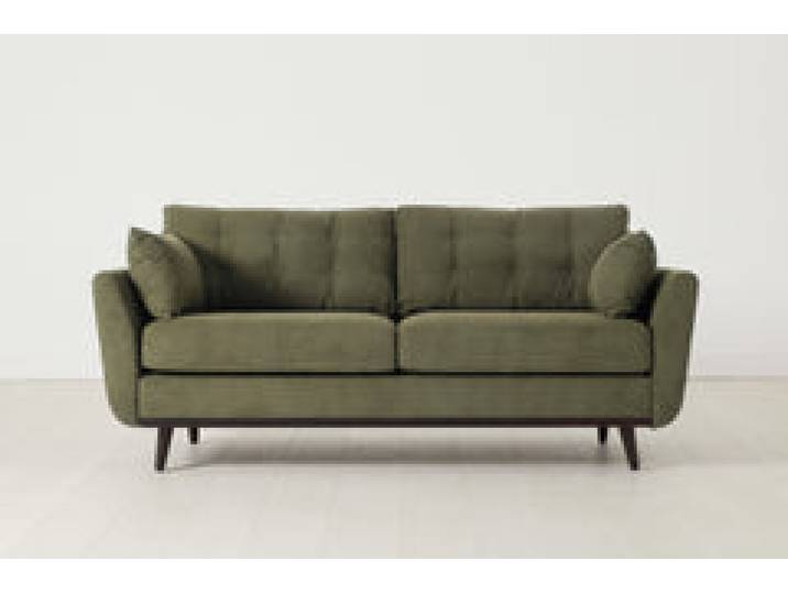 Zweisitzer-Sofa Model 10, Fenchelgrün