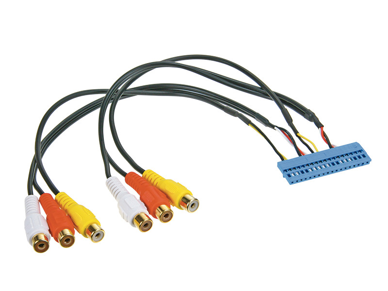 ACV AV-Eingang für Audi A2, A3, A4, A6, A8Navi Plus 4:3 / 16:9 System mit TV-Tuner