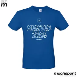 Meistershirt Dynamic blau - L