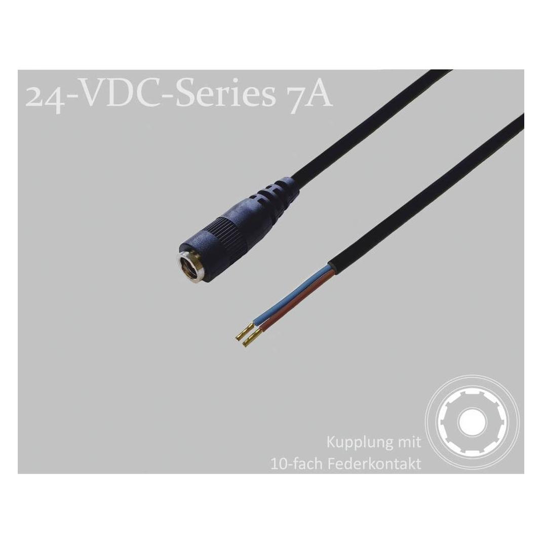 BKL Electronic 075913 DC-Steckverbinder DC-Kupplung - Aderendhülsen 2.5 mm 1. (075913)