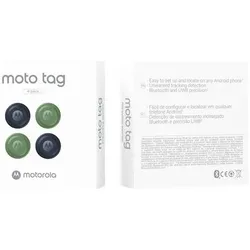 Motorola moto tag (Google Find Hub), Tracker, Grün, Blau
