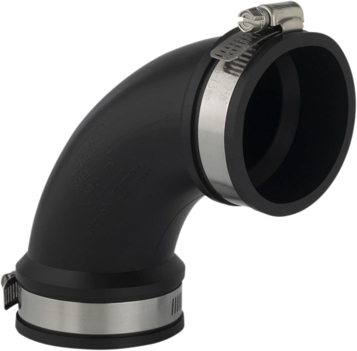 Flexibele PVC Bocht 90 Graden 63mm voor Vijverleidingen