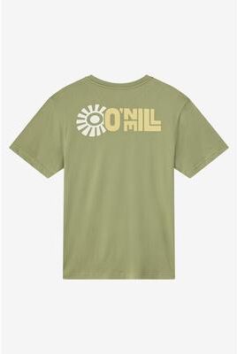 O'Neill s Sun Stack Classic T-Shirt in Oil Green, Size Medium