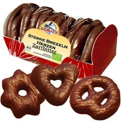 Lebkuchen Sterne| Brezeln| Herzen - Zartbitter