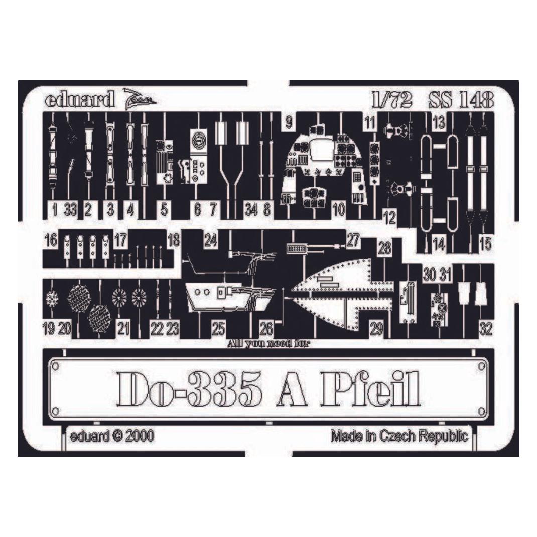 Eduard Do-335 A Pfeil (SS148)