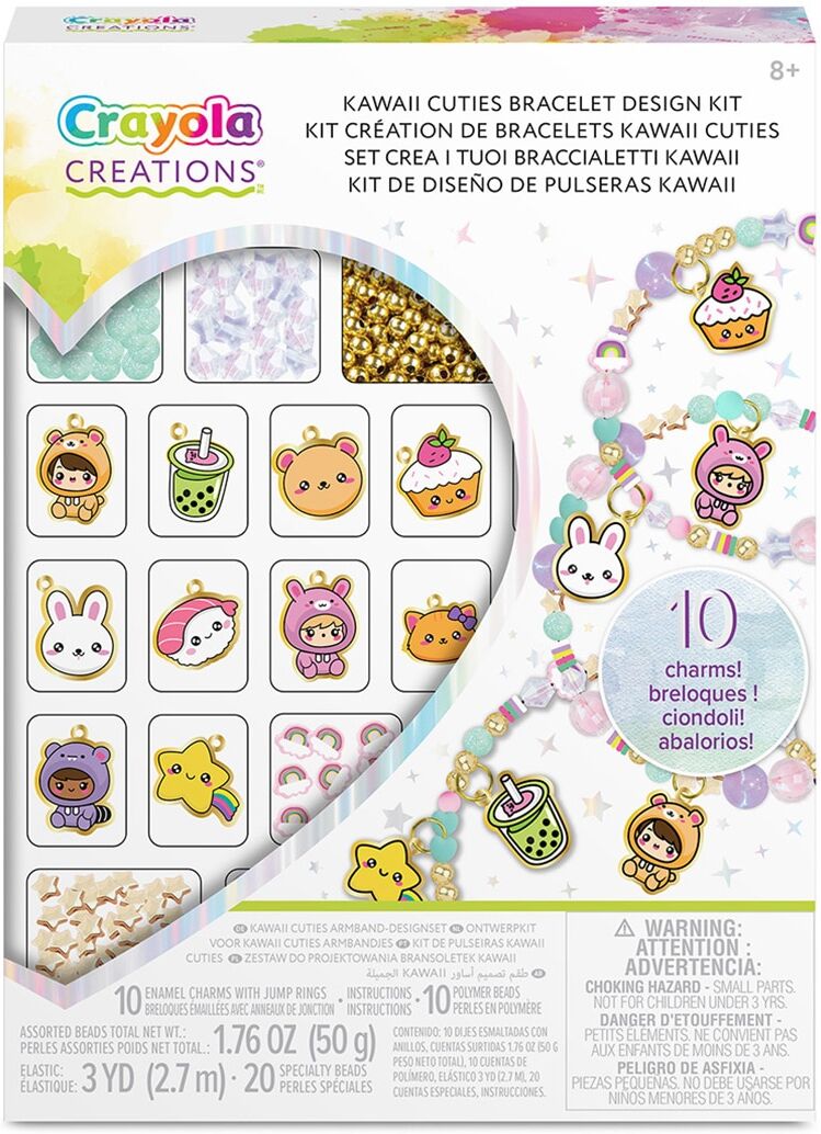 Crayola Creations Set Crea Pulseras Kawaii .