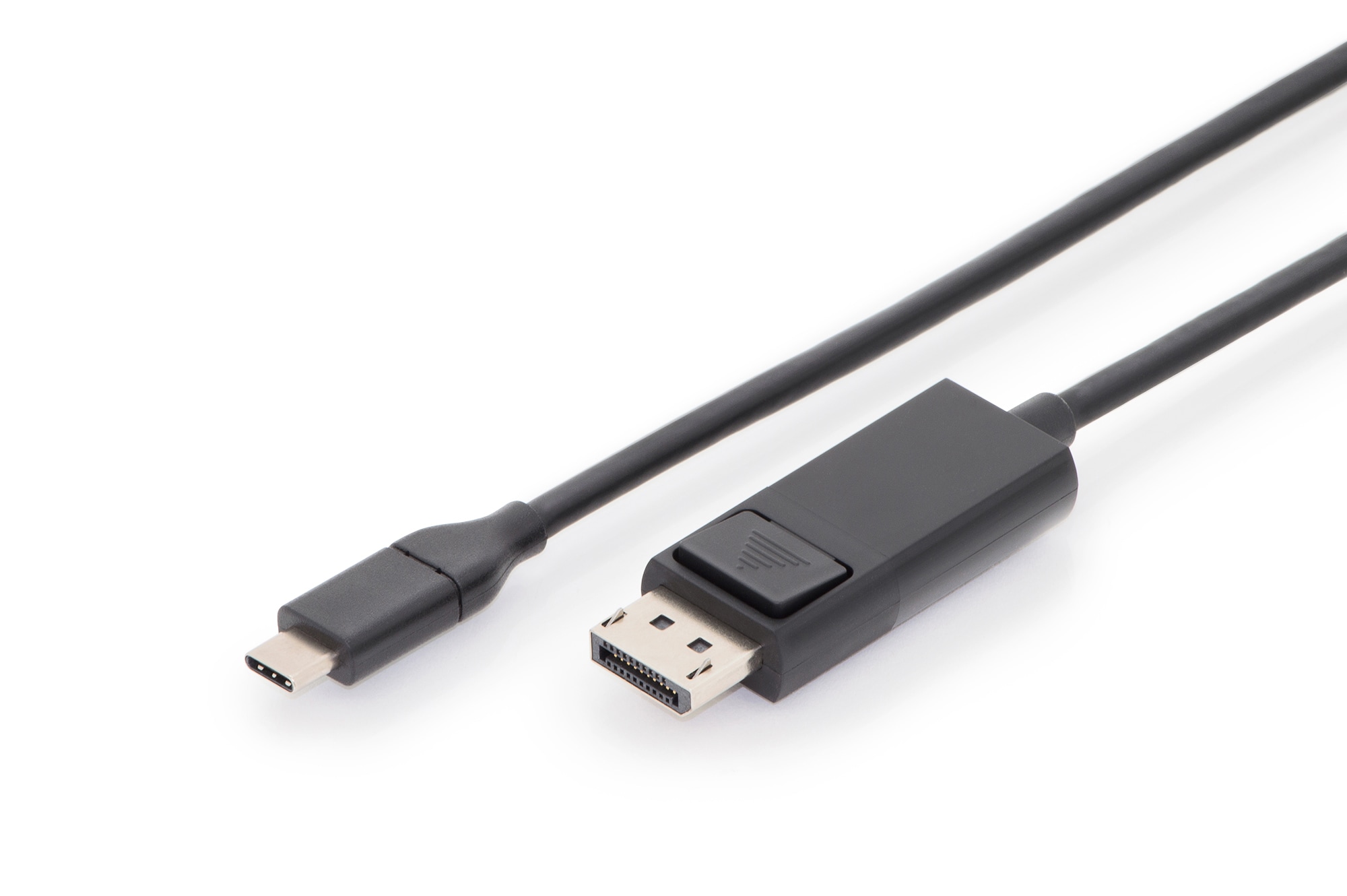 DIGITUS USB Type-C Gen 2 Adapter- / Konverterkabel, Type-C auf DP 2,0m